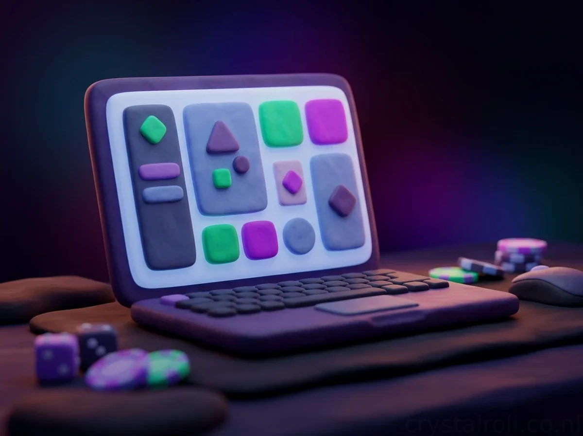 Spellen en Aanbieders bij Crystalroll Casino